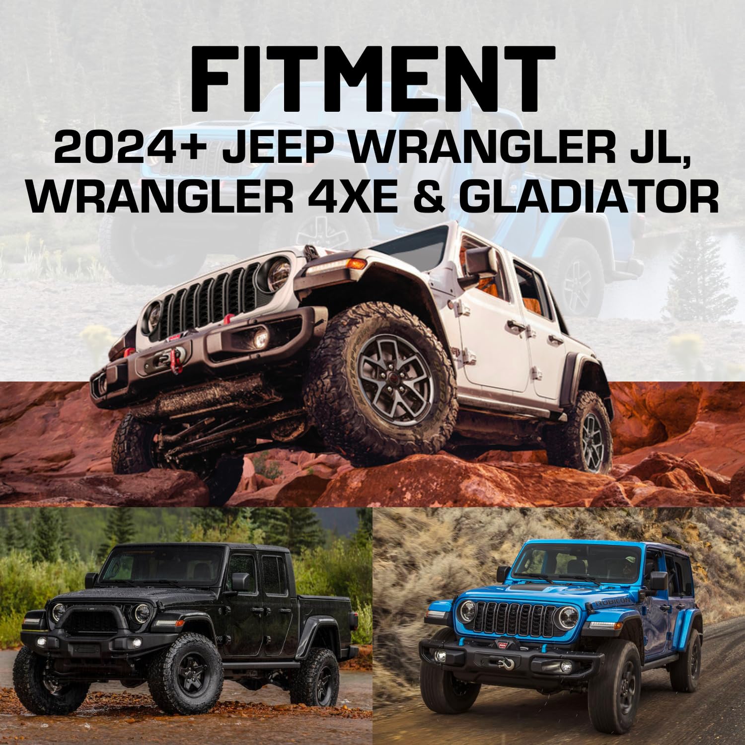 Bulletpoint Metal Dash Mount Cell Phone Holder & Action Camera Bracket Compatible with 2024+ Jeep Wrangler JL, 4xe & Gladiator Dual 20mm Ball Base (Driver Side Spring-Loaded) - Image 6
